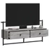 Kép 3/10 - Szürke sonoma színű szerelt fa fali TV szekrény 100,5x30x51 cm