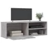 Kép 3/9 - Szürke sonoma szerelt fa TV-szekrény 120 x 34 x 37 cm