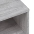 Kép 7/9 - Szürke sonoma szerelt fa TV-szekrény 120 x 34 x 37 cm