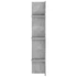 Kép 5/9 - Betonszürke szerelt fa TV-szekrény 152x22x113 cm