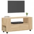 Kép 3/10 - Sonoma tölgy színű szerelt fa TV-szekrény 102 x 34,5 x 43 cm