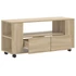 Kép 4/10 - Sonoma tölgy színű szerelt fa TV-szekrény 102 x 34,5 x 43 cm