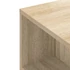 Kép 8/10 - Sonoma tölgy színű szerelt fa TV-szekrény 102 x 34,5 x 43 cm