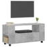 Kép 3/11 - Betonszürke szerelt fa TV-szekrény 102x34,5x43 cm