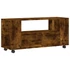 Kép 2/11 - Füstös tölgy színű szerelt fa TV-szekrény 102x34,5x43 cm