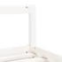 Kép 8/10 - Fehér tömör fenyőfa gyerekágykeret fiókokkal 90 x 200 cm