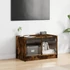 Kép 3/11 - Sonoma tölgy színű TV-szekrény üvegajtókkal 68x37x42 cm