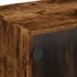 Kép 9/11 - Sonoma tölgy színű TV-szekrény üvegajtókkal 68x37x42 cm
