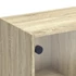 Kép 9/11 - Sonoma tölgy színű TV-szekrény üvegajtókkal 102 x 37 x 42 cm