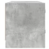 Kép 7/11 - Betonszürke TV-szekrény üvegajtókkal 102 x 37 x 42 cm
