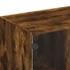 Kép 9/11 - Sonoma tölgy színű TV-szekrény üvegajtókkal 102 x 37 x 42 cm