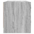Kép 7/11 - Szürke sonoma színű TV-szekrény üvegajtókkal 102 x 37 x 42 cm