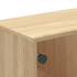 Kép 8/10 - Sonoma tölgy színű TV-szekrény üvegajtókkal 102 x 37 x 50 cm