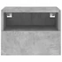 Kép 8/11 - 2 db betonszürke szerelt fa fali TV-szekrény 40 x 30 x 30 cm
