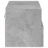 Kép 9/11 - Betonszürke szerelt fa fali TV-szekrény 60 x 30 x 30 cm