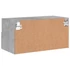 Kép 10/11 - Betonszürke szerelt fa fali TV-szekrény 60 x 30 x 30 cm