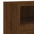 Kép 11/11 - 2 db barna tölgyszínű szerelt fa fali TV-szekrény 60x30x30 cm