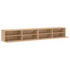 Kép 6/11 - 2 db sonoma tölgyszín szerelt fa fali TV-szekrény 100x30x30 cm