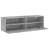 Kép 6/11 - Betonszürke szerelt fa fali TV-szekrény 100 x 30 x 30 cm