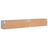 Kép 9/11 - 2 db betonszürke szerelt fa fali TV-szekrény 100x30x30 cm
