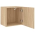 Kép 7/11 - 2 db sonoma tölgy szerelt fa fali TV-szekrény 40,5 x 30 x 40 cm