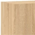 Kép 11/11 - 2 db sonoma tölgy szerelt fa fali TV-szekrény 40,5 x 30 x 60 cm