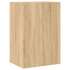 Kép 5/11 - 2 db sonoma tölgy szerelt fa fali TV-szekrény 40,5 x 30 x 60 cm