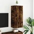 Kép 3/11 - Füstös tölgy színű szerelt fa fali TV-szekrény 40,5x30x90 cm
