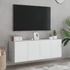 Kép 4/11 - 2 db fehér falra szerelhető TV-szekrény 60 x 30 x 41 cm
