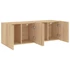 Kép 6/11 - 2 db sonoma tölgy színű fali TV-szekrény 60 x 30 x 41 cm