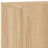 Kép 10/11 - 2 db sonoma tölgy színű fali TV-szekrény 60 x 30 x 41 cm