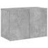 Kép 2/11 - Betonszürke falra szerelhető TV-szekrény 60 x 30 x 41 cm