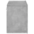 Kép 7/11 - Betonszürke falra szerelhető TV-szekrény 60 x 30 x 41 cm