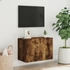 Kép 3/11 - Füstös tölgy színű falra szerelhető TV-szekrény 60 x 30 x 41 cm