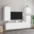 Kép 11/11 - Fehér falra szerelhető TV-szekrény 80 x 30 x 41 cm