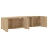 Kép 6/11 - 2 db sonoma tölgy színű fali TV-szekrény 80 x 30 x 41 cm