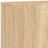 Kép 10/11 - 2 db sonoma tölgy színű fali TV-szekrény 80 x 30 x 41 cm