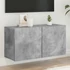 Kép 1/11 - Betonszürke falra szerelhető TV-szekrény 80 x 30 x 41 cm