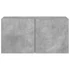 Kép 6/11 - Betonszürke falra szerelhető TV-szekrény 80 x 30 x 41 cm