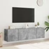 Kép 4/11 - 2 db betonszürke falra szerelhető TV-szekrény 80 x 30 x 41 cm