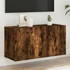 Kép 1/11 - Füstös tölgy színű falra szerelhető TV-szekrény 80x 30 x 41 cm