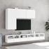 Kép 11/11 - Fehér falra szerelhető TV-szekrény 100 x 30 x 41 cm