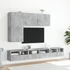 Kép 11/11 - Betonszürke falra szerelhető TV-szekrény 100 x 30 x 41 cm
