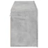 Kép 7/11 - Betonszürke falra szerelhető TV-szekrény 100 x 30 x 41 cm