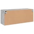 Kép 8/11 - Betonszürke falra szerelhető TV-szekrény 100 x 30 x 41 cm