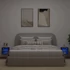 Kép 3/11 - 2 db fekete fali TV-szekrény LED-világítással 30 x 28,5 x 30 cm