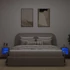 Kép 3/11 - 2 db betonszürke fali TV-szekrény LED-ekkel 30 x 28,5 x 30 cm