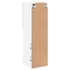 Kép 11/11 - 2 db fehér TV-szekrény LED-világítással 30,5 x 30 x 102 cm