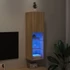 Kép 5/11 - Sonoma tölgy színű TV-szekrény LED-lámpákkal 30,5 x 30 x 102 cm