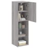 Kép 5/11 - 2 db szürke sonoma TV-szekrény LED-ekkel 30,5 x 30 x 102 cm